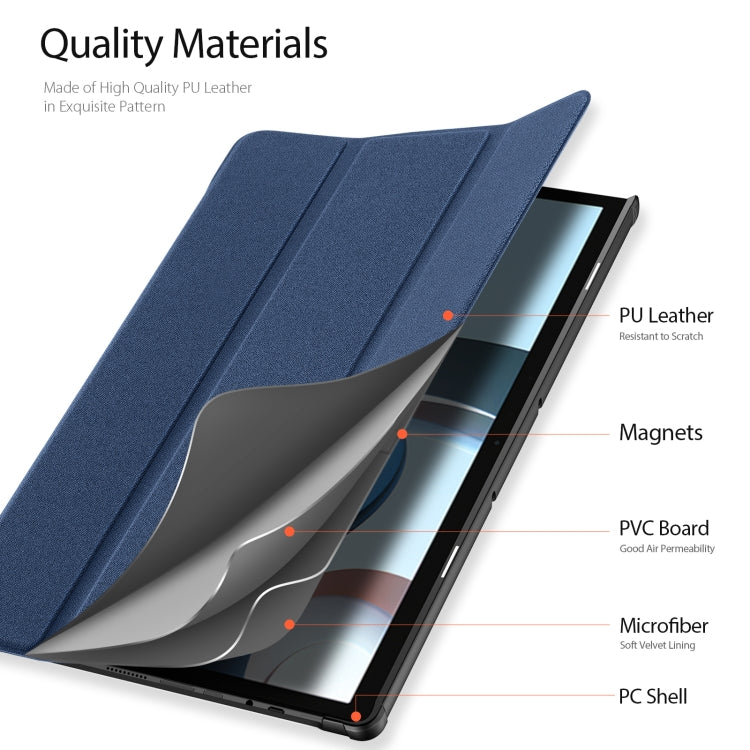 For Xiaomi Book S 12.4 inch DUX DUCIS Domo Series Horizontal Flip Magnetic PU Tablet Case