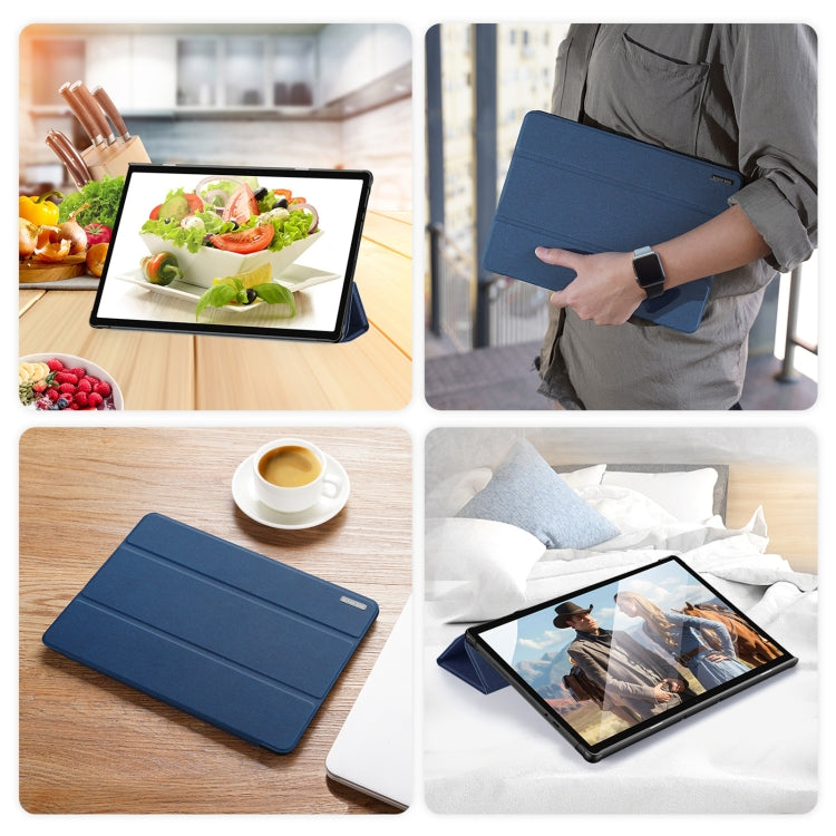 For Xiaomi Book S 12.4 inch DUX DUCIS Domo Series Horizontal Flip Magnetic PU Tablet Case