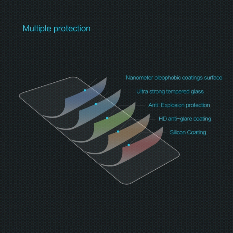 NILLKIN H 0.33mm 9H Explosion-proof Tempered Glass Film For Xiaomi Redmi K60 / K60 Pro / K60E