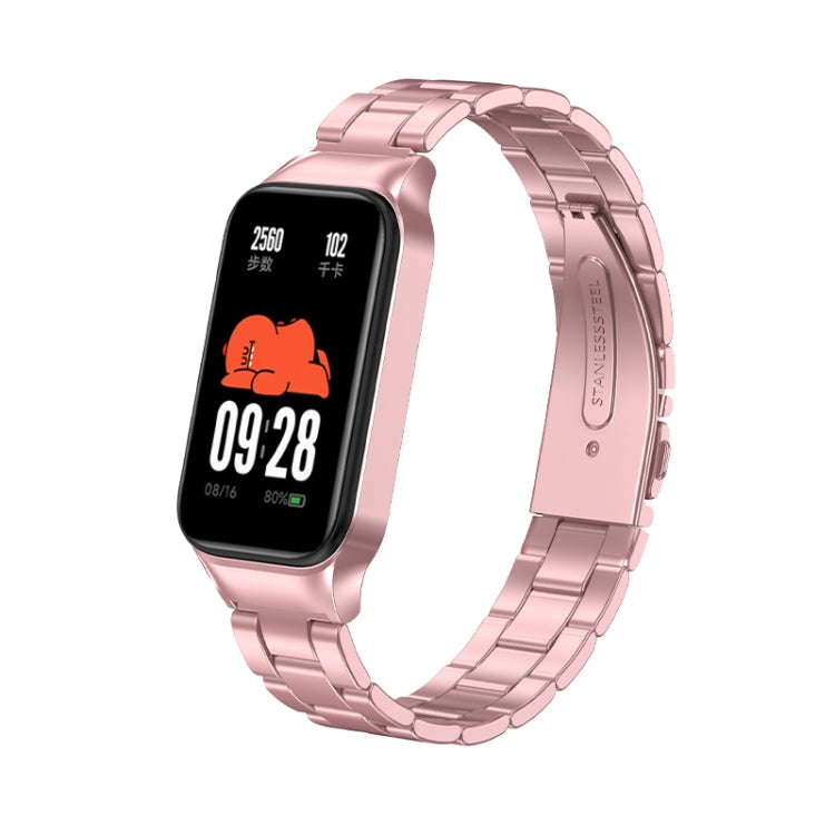 For Redmi Band 2 Three-bead Metal Watch Band
