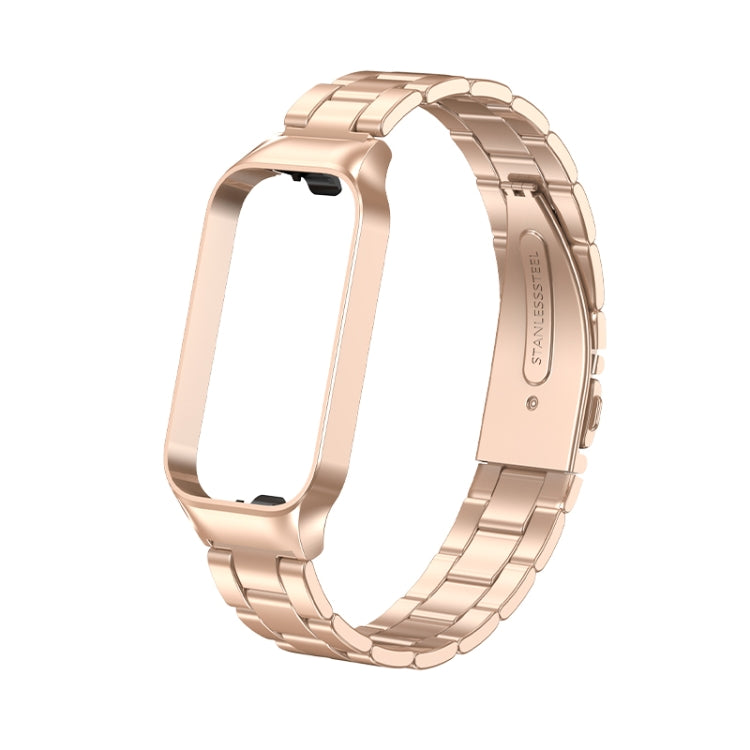For Redmi Band 2 Three-bead Metal Watch Band
