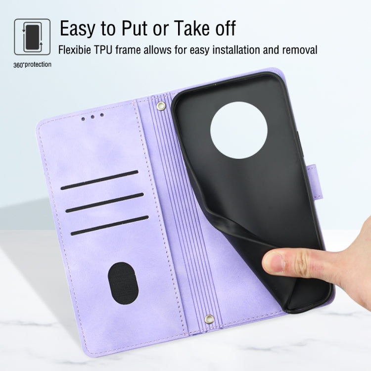 For Honor Magic4 Lite/X30/X9 4G/5G/X40 GT Skin-feel Embossed Leather Phone Case