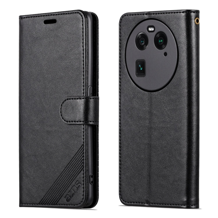For OPPO Find X6 Pro AZNS Sheepskin Texture Flip Leather Phone Case
