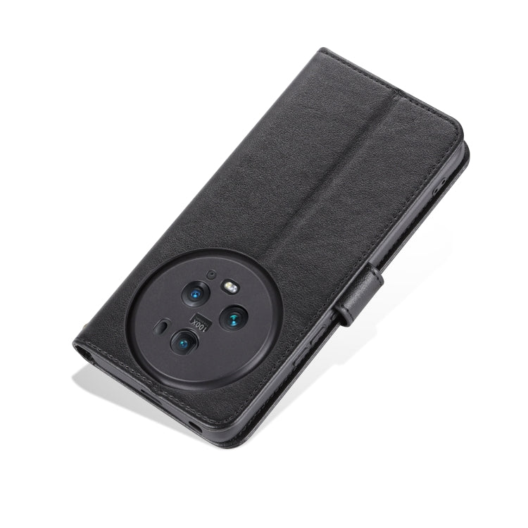 For Honor Magic5 AZNS Sheepskin Texture Flip Leather Phone Case