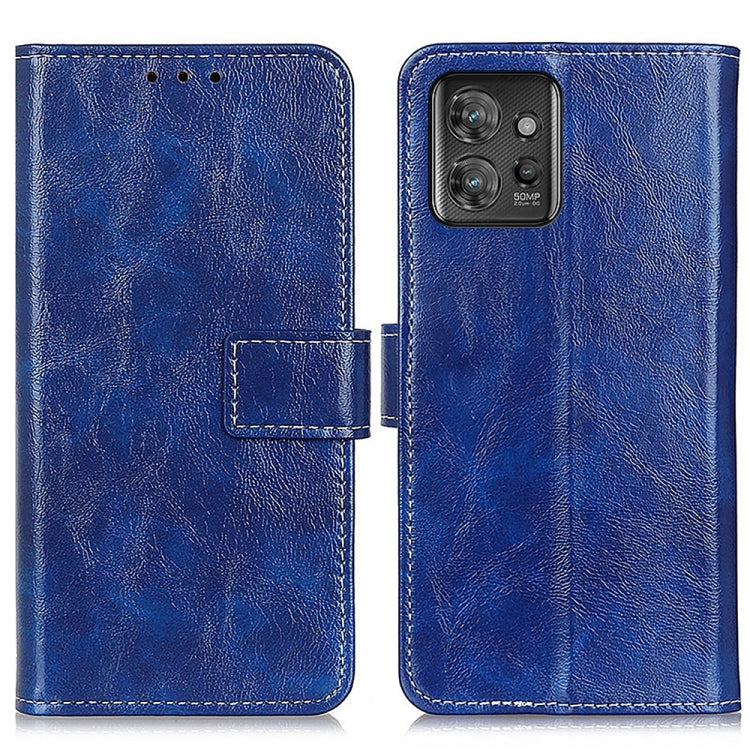 For Motorola ThinkPhone 5G Retro Crazy Horse Texture Leather Phone Case