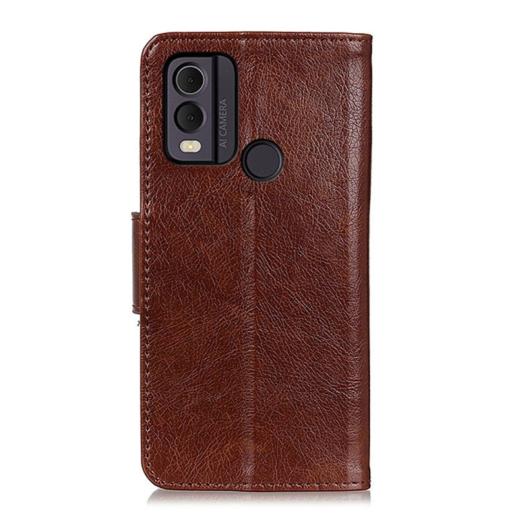 For Nokia C22 4G Nappa Texture Leather Phone Case