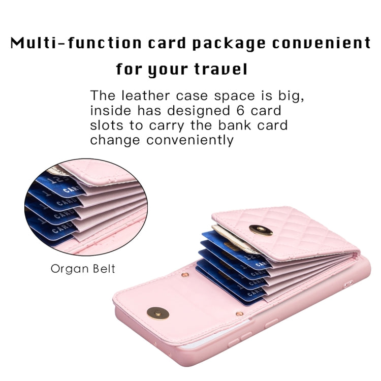 For Samsung Galaxy S21 Ultra 5G Vertical Metal Buckle Wallet Rhombic Leather Phone Case