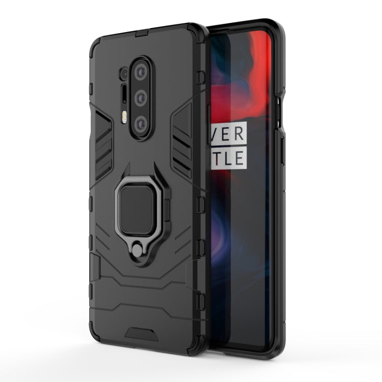 For OnePlus 8 Pro PC + TPU Anti-fall Protective Case with Ring Holder