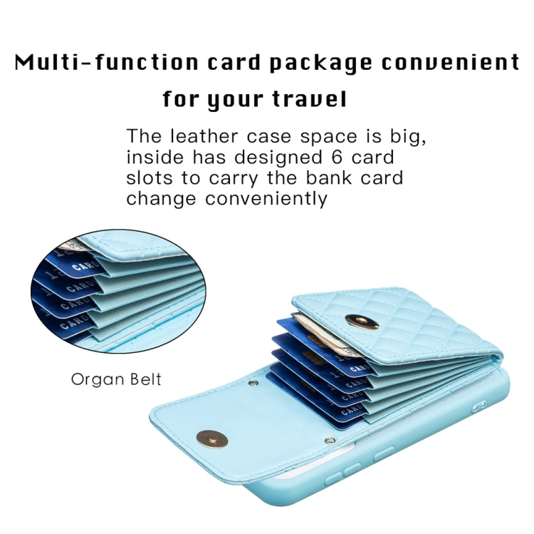 For Samsung Galaxy S23 5G Vertical Wallet Rhombic Leather Phone Case
