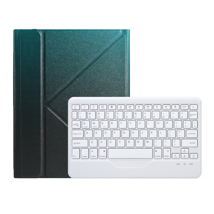For iPad 10th Gen 10.9 2022 B10 Triangle Holder Tablet Bluetooth Keyboard Leather Case
