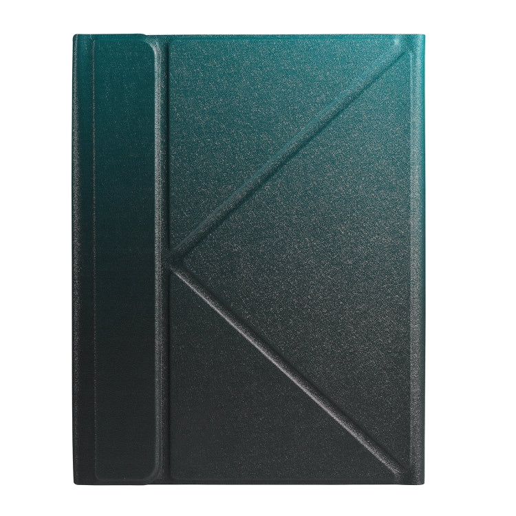 For iPad 10th Gen 10.9 2022 B10 Triangle Holder Tablet Bluetooth Keyboard Leather Case
