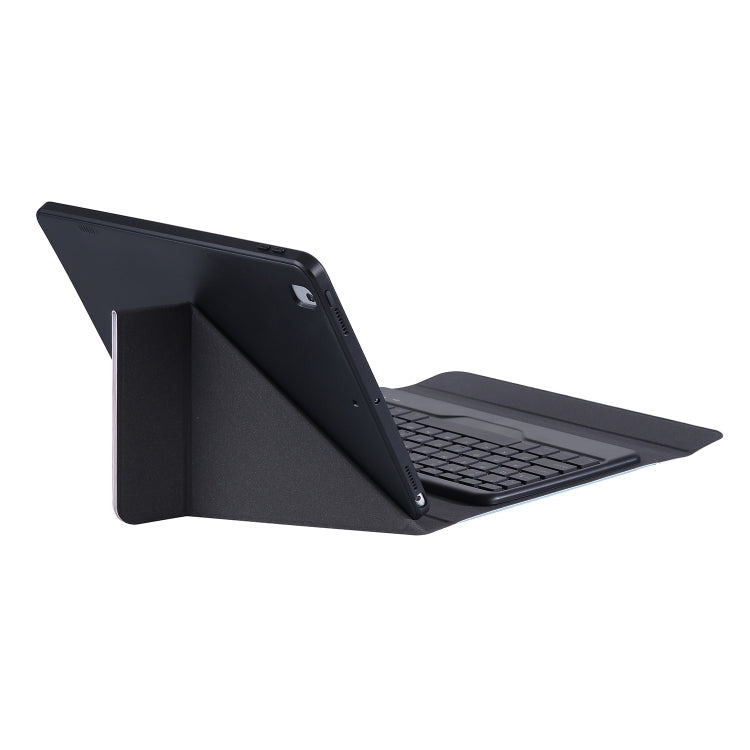 For iPad 10th Gen 10.9 2022 B10 Triangle Holder Tablet Bluetooth Keyboard Leather Case