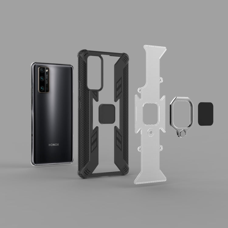For Huawei Honor 30 Pro PC + TPU Anti-fall Protective Case with Invisible Ring Holder