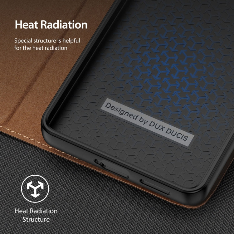 For Xiaomi Redmi Note 12 Pro+ 5G DUX DUCIS Skin X2 Series Horizontal Flip Leather Phone Case