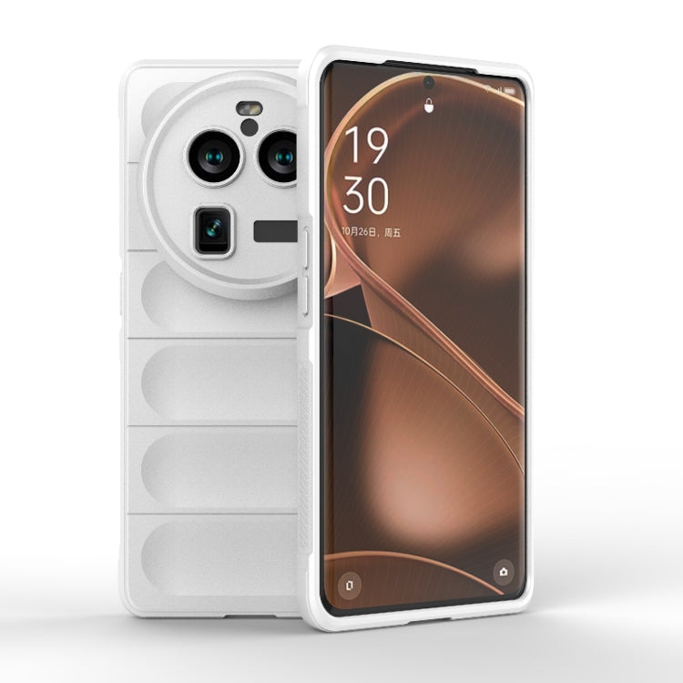 For OPPO Find X6 Pro 5G Magic Shield TPU + Flannel Phone Case