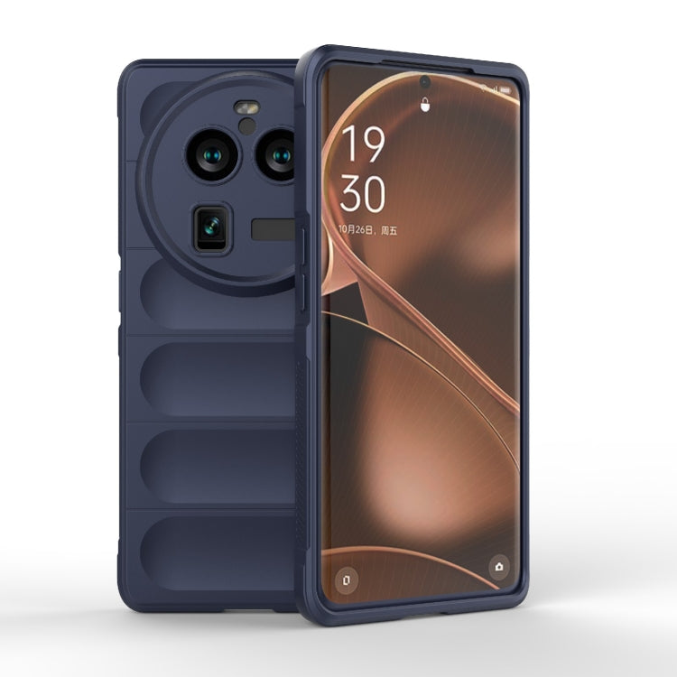 For OPPO Find X6 Pro 5G Magic Shield TPU + Flannel Phone Case