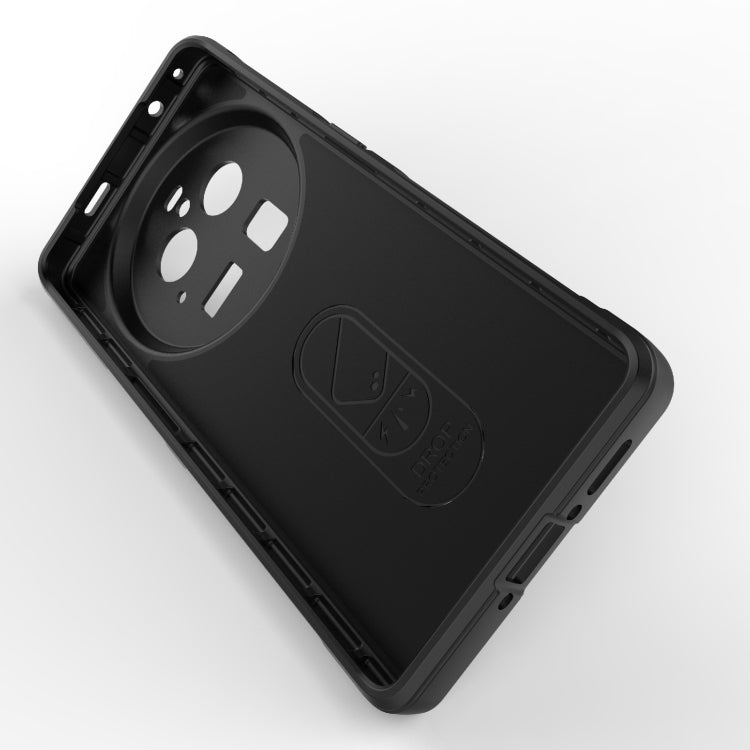 For OPPO Find X6 Pro 5G Magic Shield TPU + Flannel Phone Case