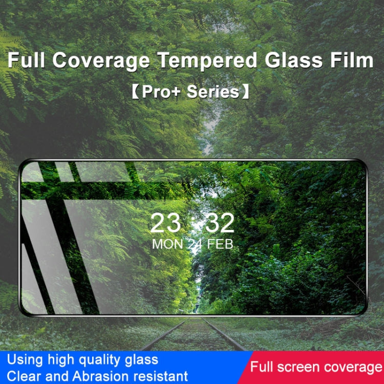 For Xiaomi Redmi Note 12 Turbo 5G imak 9H Surface Hardness Full Screen Tempered Glass Film Pro+ Series