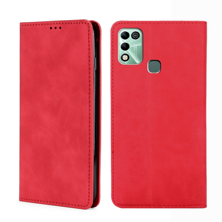 For Infinix Hot 11 Play Skin Feel Magnetic Horizontal Flip Leather Phone Case