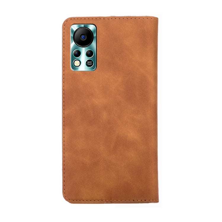 For Infinix Hot 11s NFC Skin Feel Magnetic Horizontal Flip Leather Phone Case