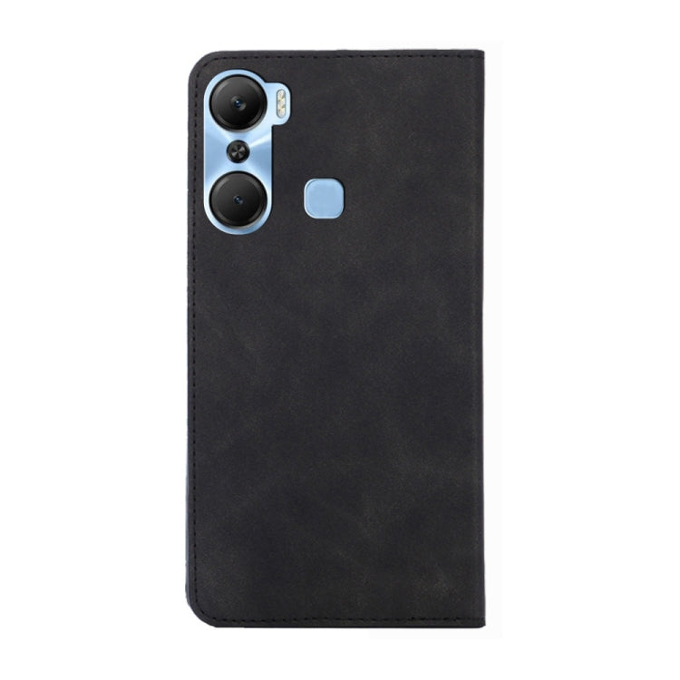 For Infinix Hot 12 Pro Skin Feel Magnetic Horizontal Flip Leather Phone Case