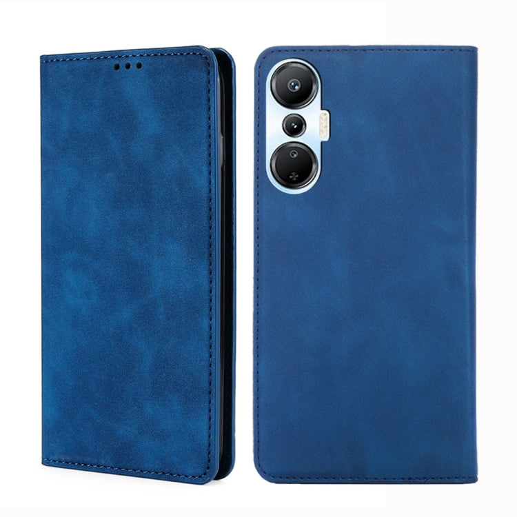 For Infinix Hot 20S Skin Feel Magnetic Horizontal Flip Leather Phone Case