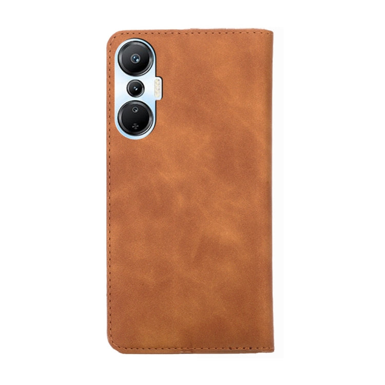 For Infinix Hot 20S Skin Feel Magnetic Horizontal Flip Leather Phone Case