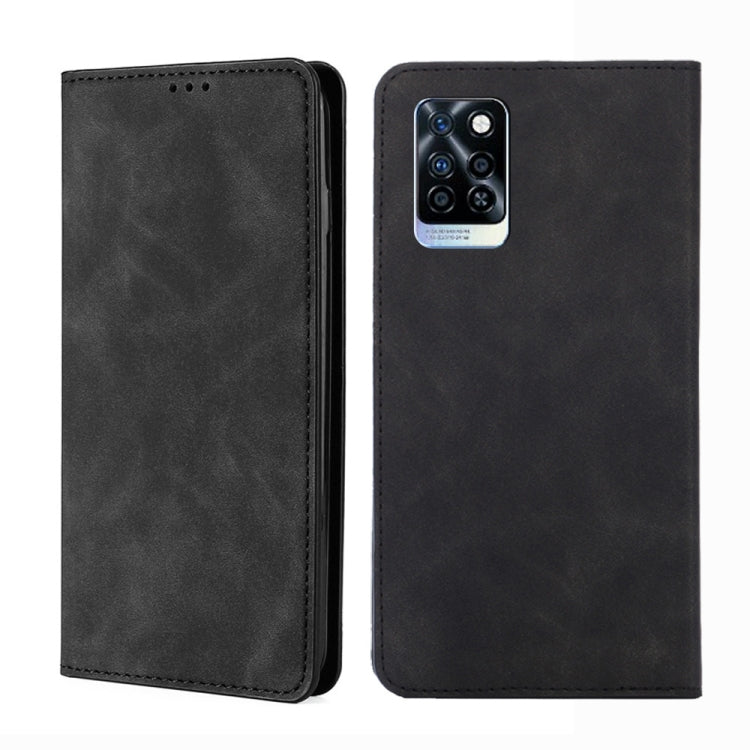 For Infinix Note 10 Pro Skin Feel Magnetic Horizontal Flip Leather Phone Case