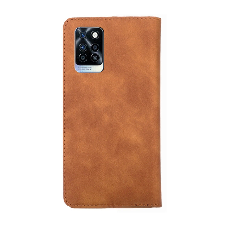 For Infinix Note 10 Pro Skin Feel Magnetic Horizontal Flip Leather Phone Case