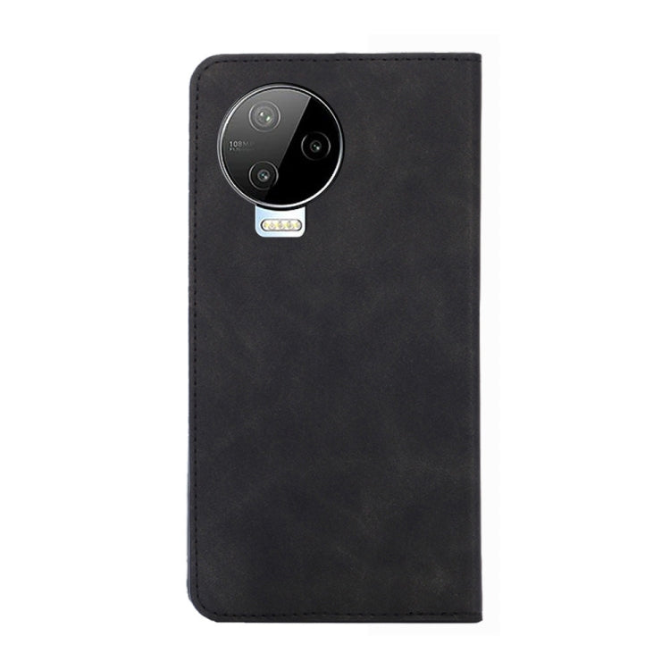 For Infinix Note 12 Pro 4G/Note 12 2023 Skin Feel Magnetic Horizontal Flip Leather Phone Case