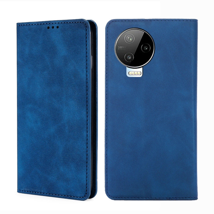 For Infinix Note 12 Pro 4G/Note 12 2023 Skin Feel Magnetic Horizontal Flip Leather Phone Case