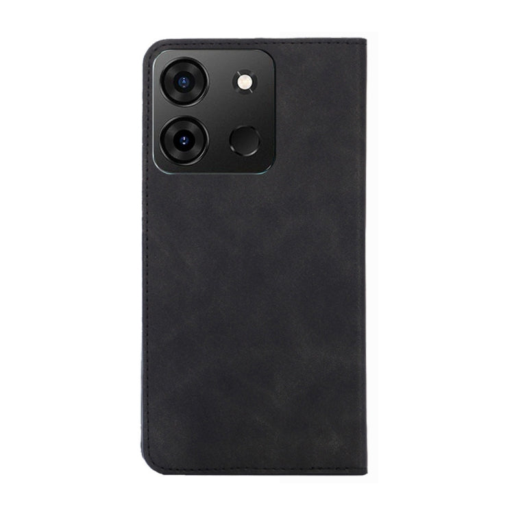 For Infinix Smart 7 Skin Feel Magnetic Horizontal Flip Leather Phone Case