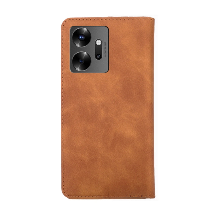 For Infinix Zero 20 Skin Feel Magnetic Horizontal Flip Leather Phone Case