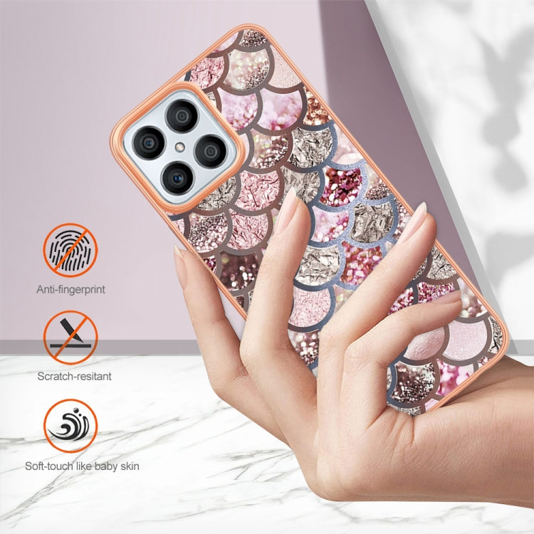 For Honor X8 4G Electroplating IMD TPU Phone Case