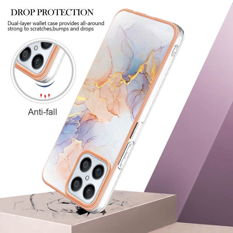 For Honor X8 4G Electroplating IMD TPU Phone Case