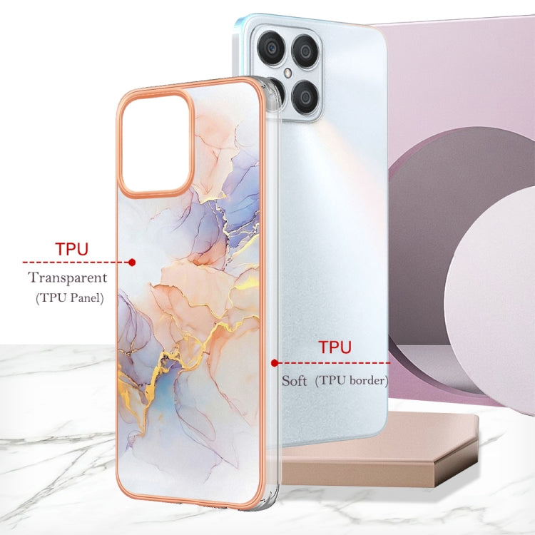 For Honor X8 4G Electroplating IMD TPU Phone Case