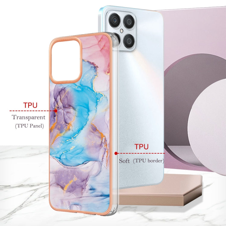 For Honor X8 4G Electroplating IMD TPU Phone Case