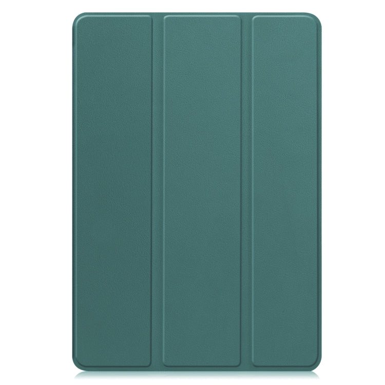 For Xiaomi Pad 7 / 7 Pro Custer Texture 3-Fold Holder Leather Smart Tablet Case
