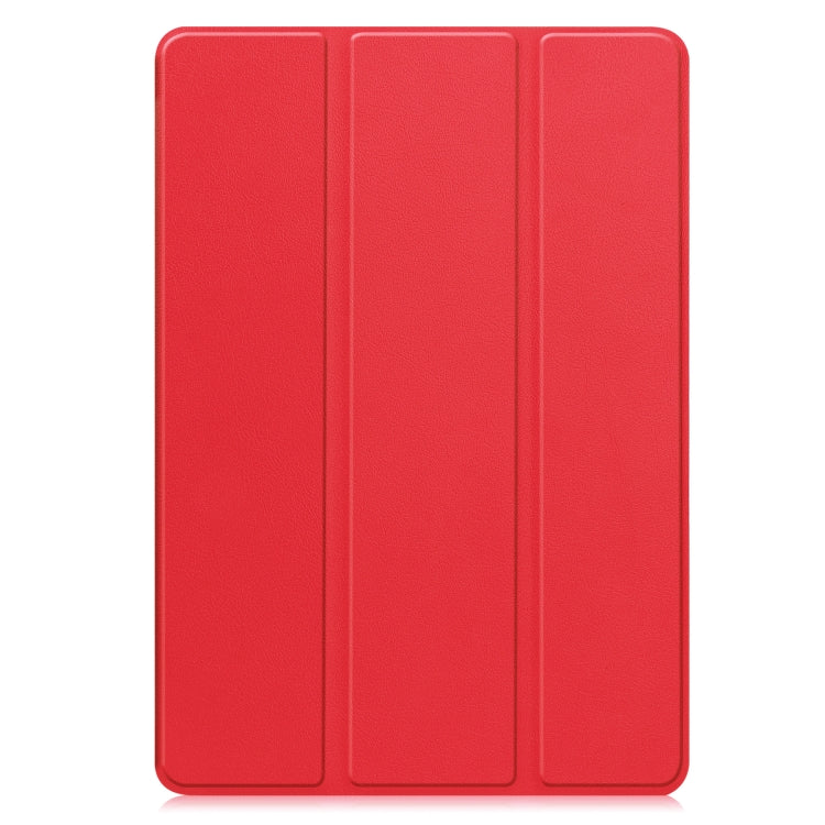 For Xiaomi Pad 7 / 7 Pro Custer Texture 3-Fold Holder Leather Smart Tablet Case