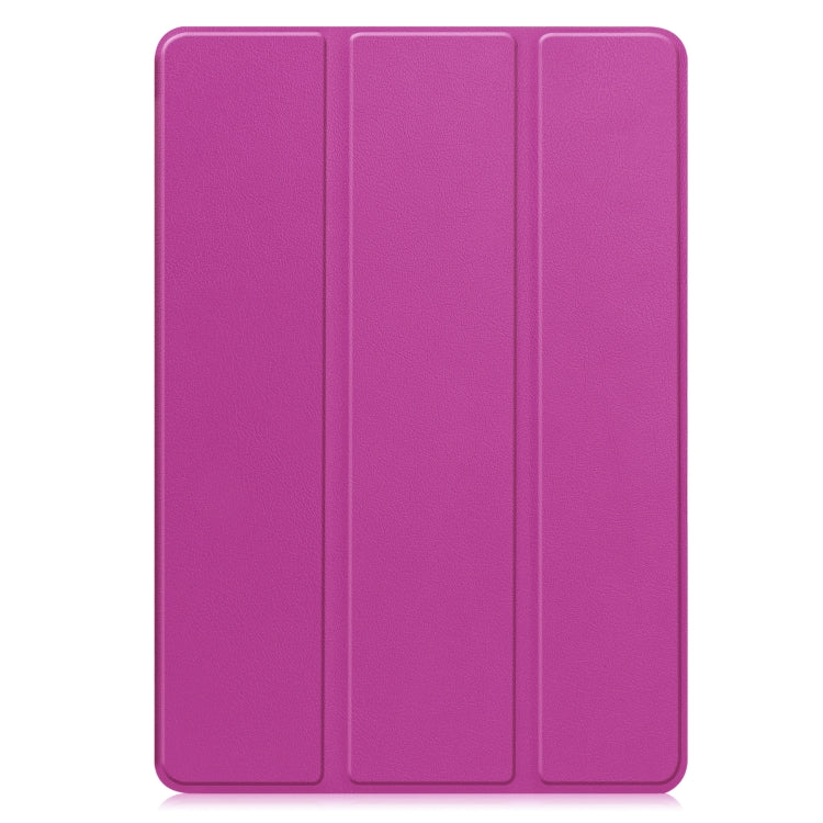 For Xiaomi Pad 7 / 7 Pro Custer Texture 3-Fold Holder Leather Smart Tablet Case