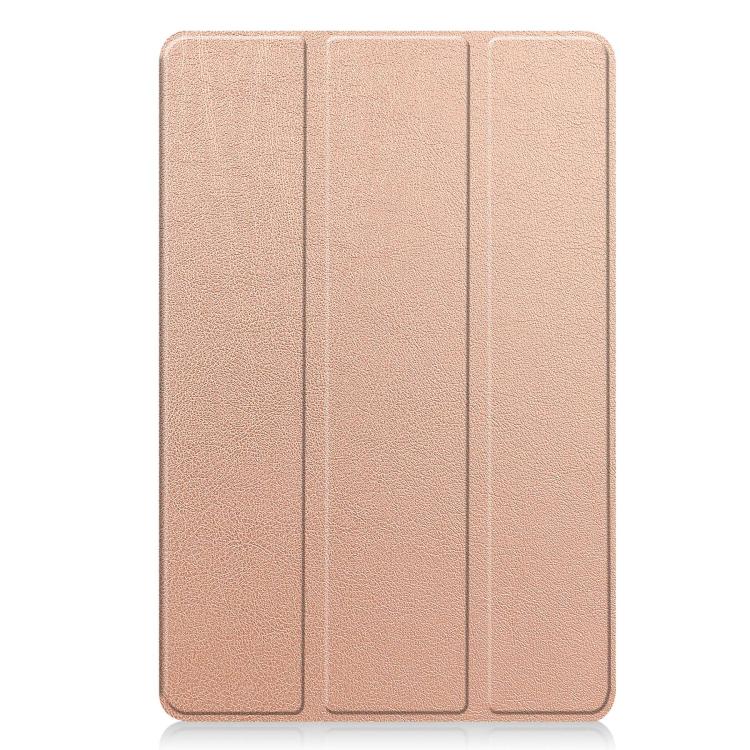 For Xiaomi Redmi Pad 2 Custer Texture 3-Fold Holder Leather Smart Tablet Case