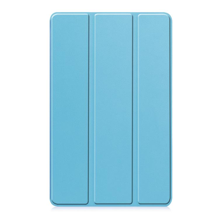For Xiaomi Redmi Pad SE 8.7 Custer Texture 3-Fold Holder Leather Smart Tablet Case