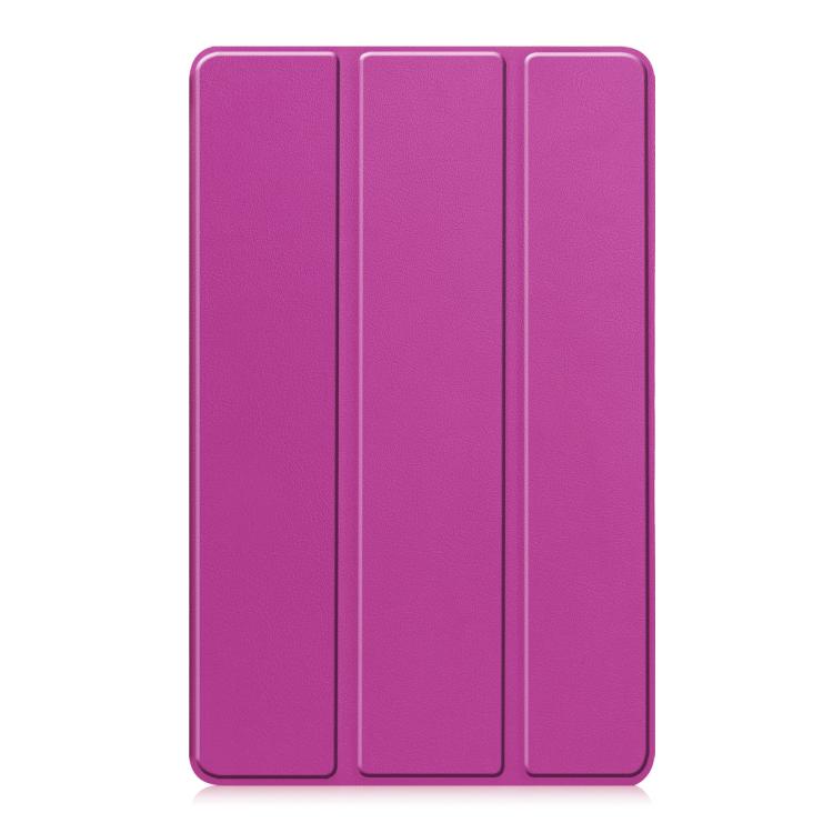 For Xiaomi Redmi Pad SE 8.7 Custer Texture 3-Fold Holder Leather Smart Tablet Case