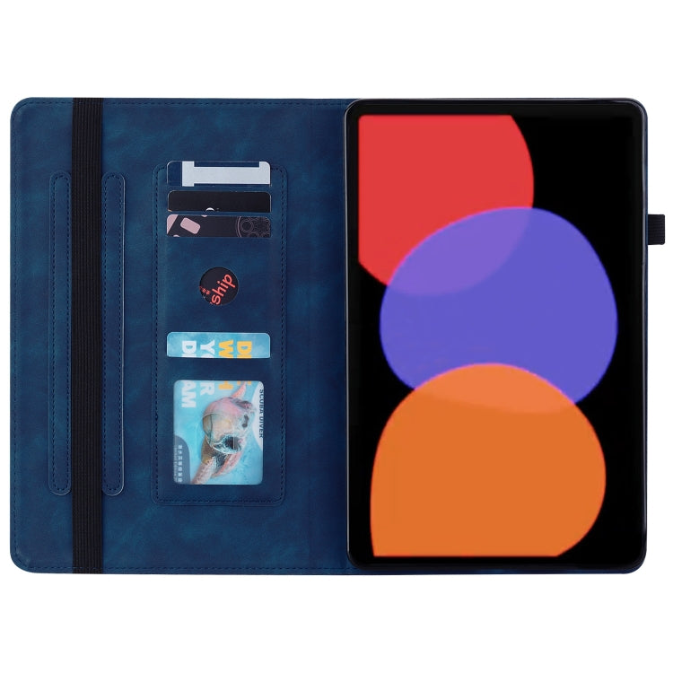 For Xiaomi Pad  6 / Pad 6 Pro Skin Feel Solid Color Zipper Leather Tablet Case