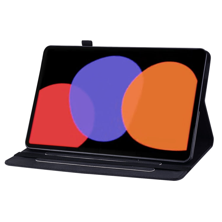 For Xiaomi Pad  6 / Pad 6 Pro Skin Feel Solid Color Zipper Leather Tablet Case
