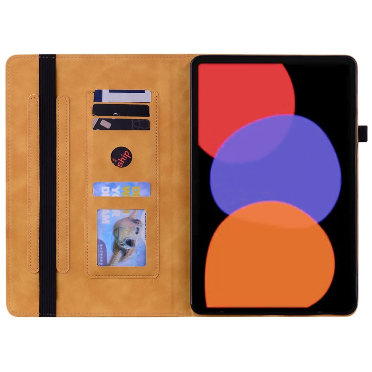 For Xiaomi Pad  6 / Pad 6 Pro Skin Feel Solid Color Zipper Leather Tablet Case