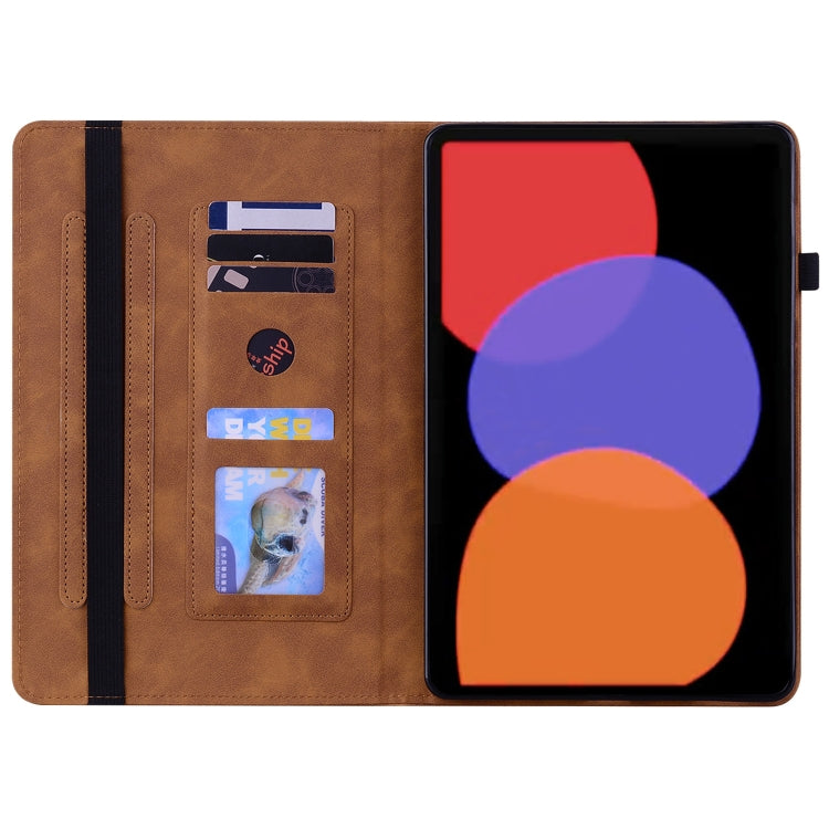 For Xiaomi Pad  6 / Pad 6 Pro Skin Feel Solid Color Zipper Leather Tablet Case