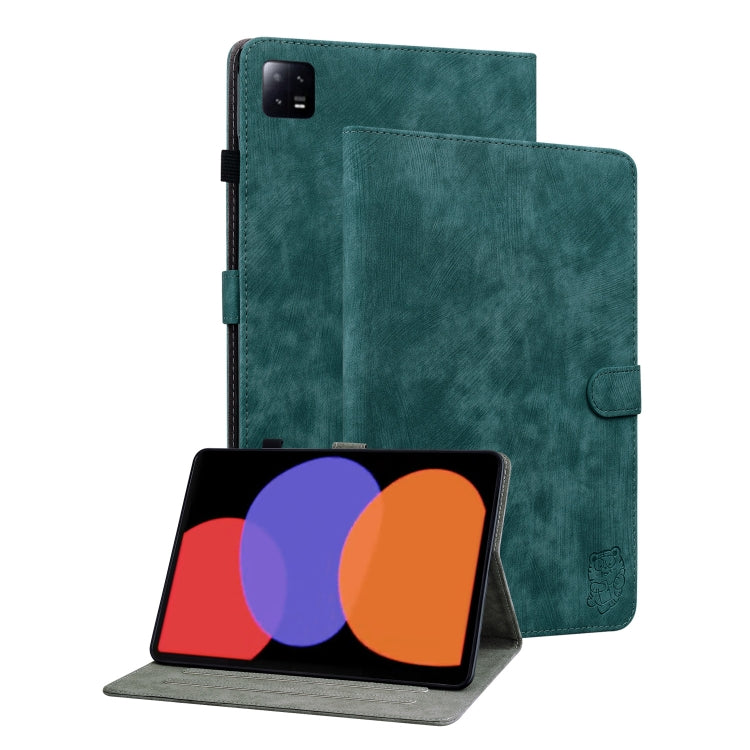 For Xiaomi Pad 6 / Pad 6 Pro Tiger Pattern Flip Leather Tablet Case