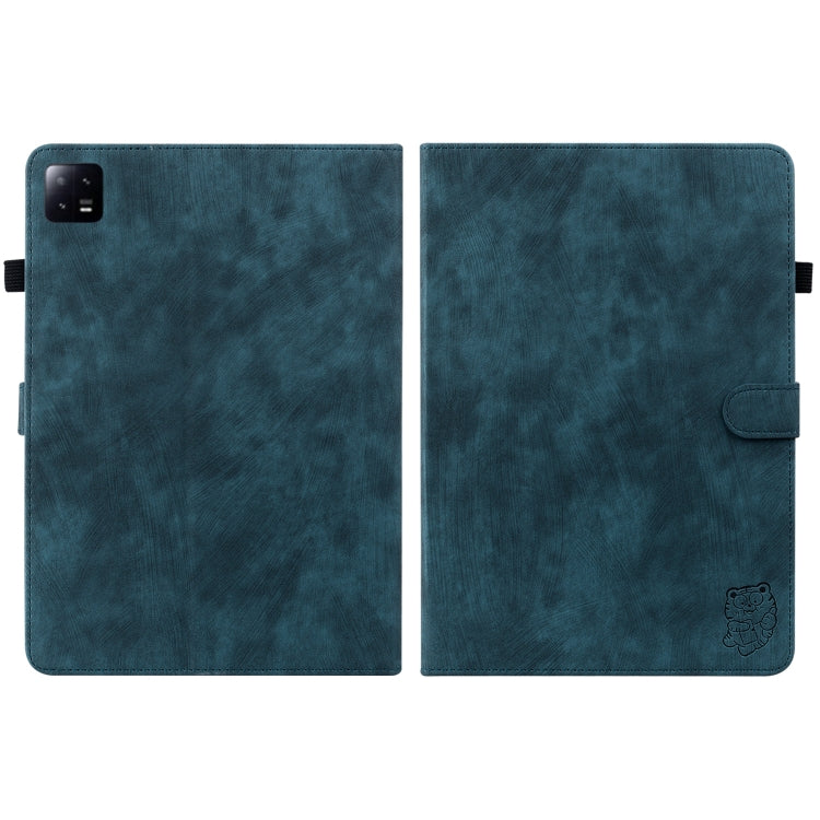 For Xiaomi Pad 6 / Pad 6 Pro Tiger Pattern Flip Leather Tablet Case