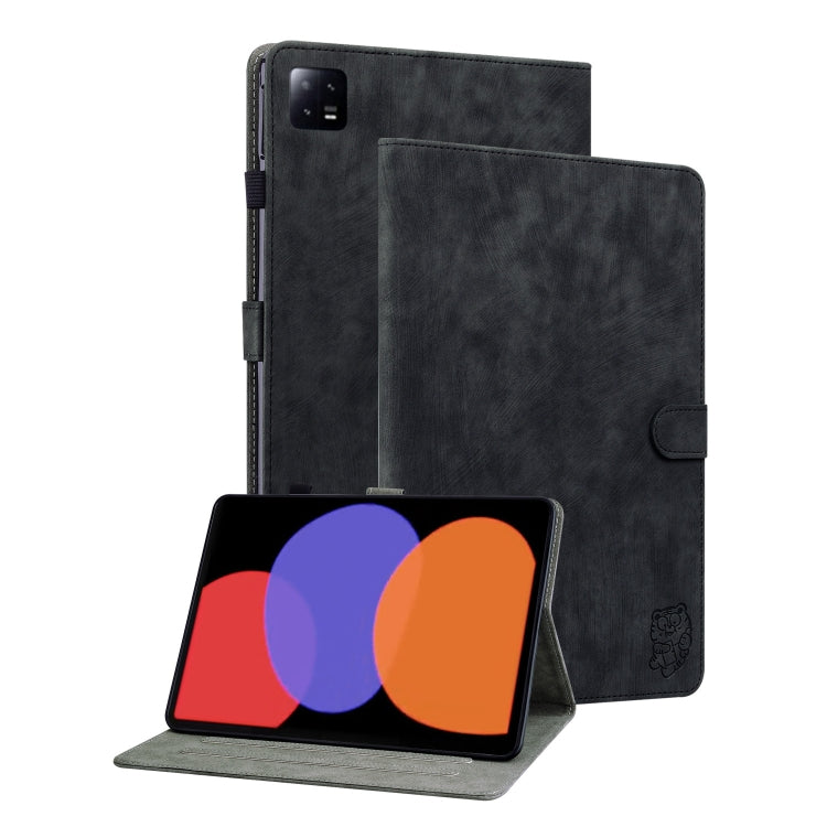For Xiaomi Pad 6 / Pad 6 Pro Tiger Pattern Flip Leather Tablet Case